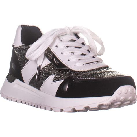 michael kors white trainers|michael kors black trainers women.